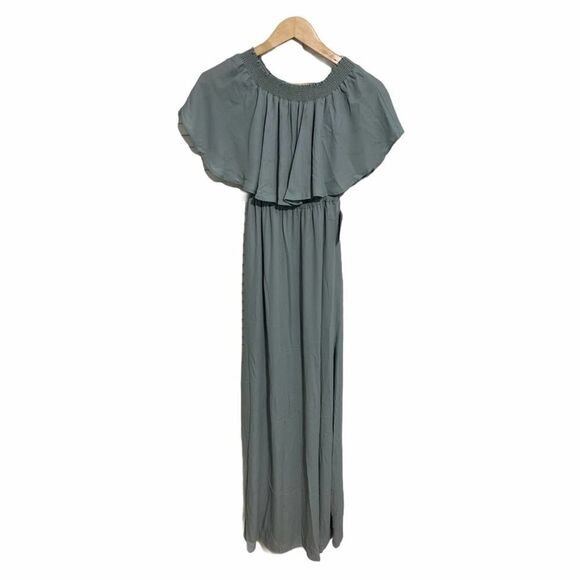 Show Me Your Mumu Hacienda Maxi Dress‎ Sage XXS - Picture 2 of 16